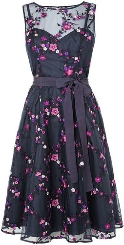 Phase eight floral - phase, embroidered