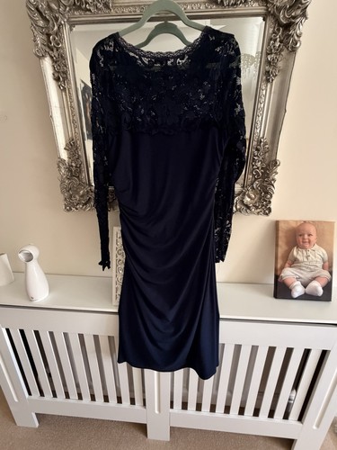 Phase eight navy blue dress - blue,